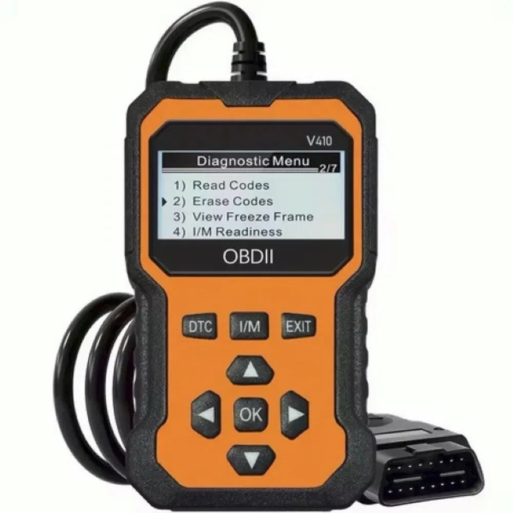 OBD2 V410 Scanner Car Checfk Engine Fault Code Reader Diagnostic Scan, erase